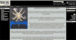 Desktop Screenshot of nwknives.com