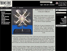 Tablet Screenshot of nwknives.com